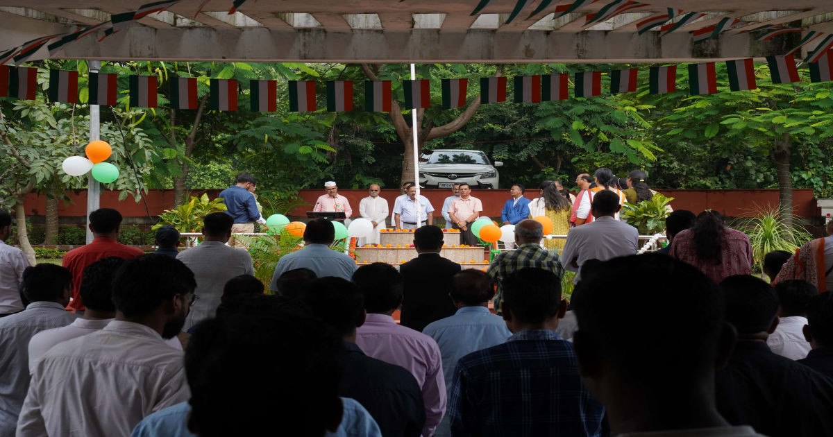 79th Independence Day celebration at PSSCIVE, Bhopal